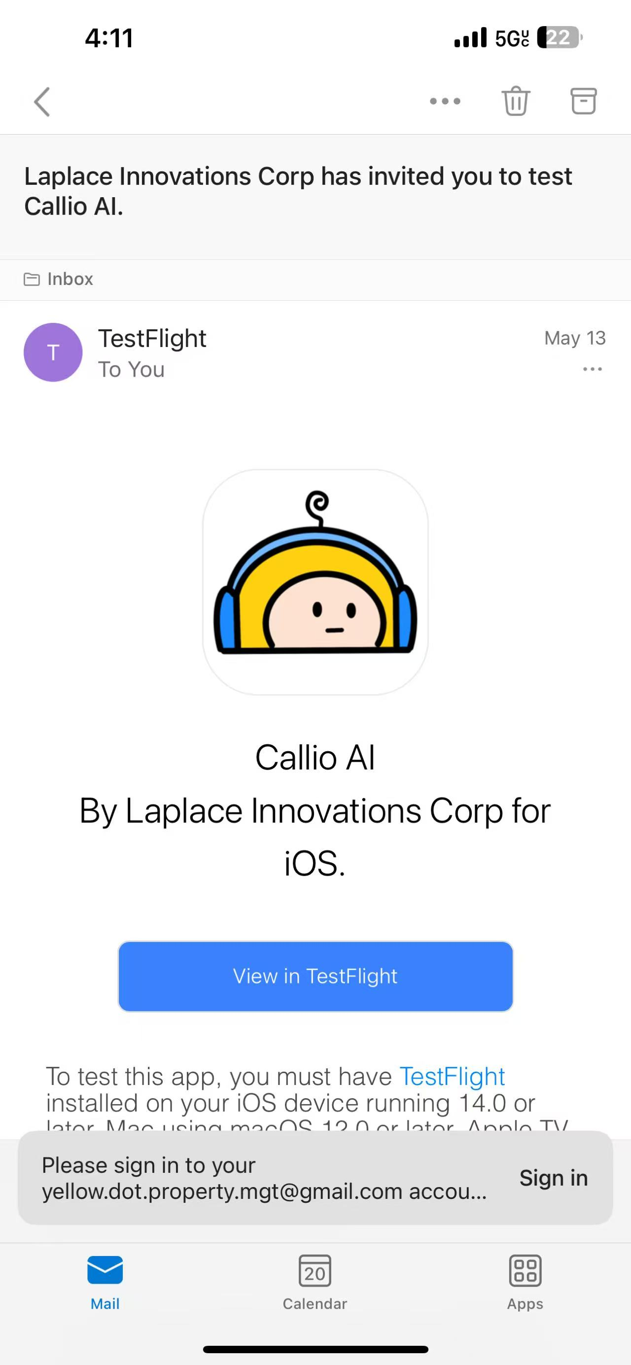 Join Callio Beta screenshot